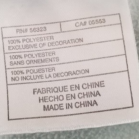 Nike Fleece Zip Jacket Women’s S Blue Long Sleeve Pockets Rear Zip - Picture 8 of 9